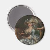 Adélaïde Labille-Guiard Vrouw Kunstenaar Zelfportr Magneet (Voorkant / Achterkant)