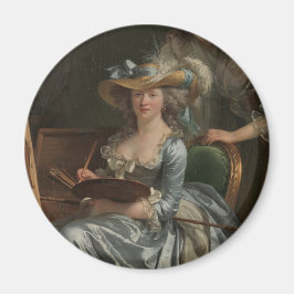 Adélaïde Labille-Guiard Vrouw Kunstenaar Zelfportr Magneet