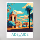 Adelaide Reisprint Muur Kunst Adelaide Muur Hangin Poster (Voorkant)