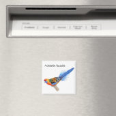Adelaide Rosella Parrot Magnet (Insitu (Vaatwasser))