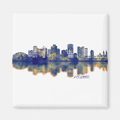 Adelaide Skyline Magneet (Voorkant)