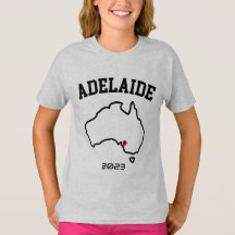 Adelaide Stadsplattegrond Aangepast Jaar