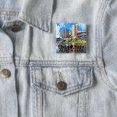 Adelaide Vierkante Button 5,1 Cm (In situ)