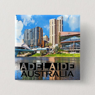 Adelaide Vierkante Button 5,1 Cm