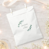 Adelaide Waterverf Eucalyptus Bruiloft Bedankzakje (Geknipt)