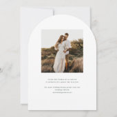 Adelaide Waterverf Eucalyptus Greenery Wedding Kaart (Achterkant)