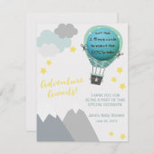 Adelavontuur wacht! Baby shower EOS Lip Balm Favor (Voorkant / Achterkant)