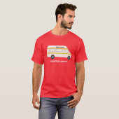 Adelavontuur wacht!  campervan vanlife RV T-shirt (Voorkant volledig)