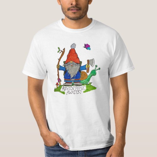 Adelavontuur wacht! t-shirt (Voorkant)