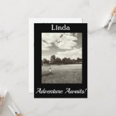 Adelavontuur wacht! Toekomst pensioen Kaart (Voorkant / Achterkant in situ)