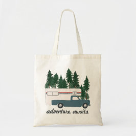 Adelavontuur wacht! Truck Camper vanlife RVing Tote Bag