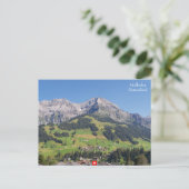 Adelboden, Zwitserland Briefkaart (Staand voorkant)