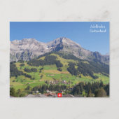 Adelboden, Zwitserland Briefkaart (Voorkant)