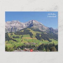 Adelboden, Zwitserland Briefkaart