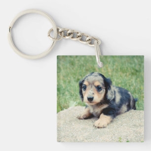 Adele 6wks Double Photo Keepomwille Sleutelhanger