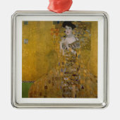 Adele Bloch Bauer door Gustav Klimt Metalen Ornament (Voorkant)