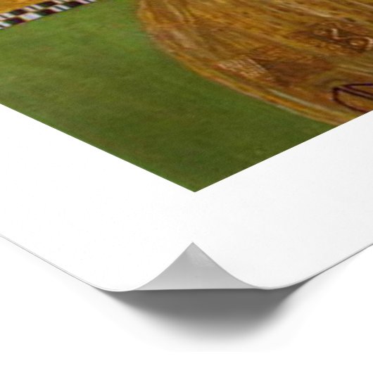 Adele Bloch Bauer door Gustav Klimt Poster (Hoek)