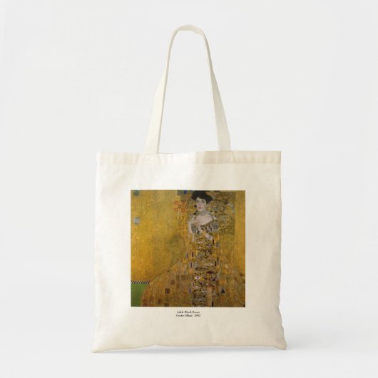 Adele Bloch Bauer door Gustav Klimt Tote Bag (Voorkant)