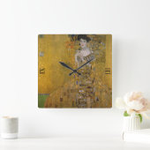 Adele Bloch Bauer door Gustav Klimt Vierkante Klok (Huis)