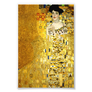 Adele Bloch-Bauer I door Gustav Klimt Photo Prints Foto Afdruk