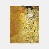 Adele Bloch-Bauer I van Gustav Klimt Fleece Deken (Voorkant)
