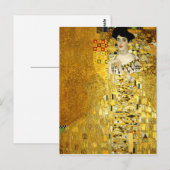 Adele Bloch-Bauer I van het Briefkaart Gustav Klim (Voorkant / Achterkant)