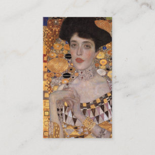 Adele Bloch Bauer Portrait (Detail) Gustav Klimt Visitekaartje