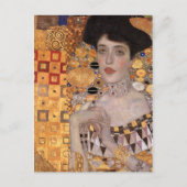 Adele Bloch Bauer Portret (Detail) Gustav Klimt Briefkaart (Voorkant)