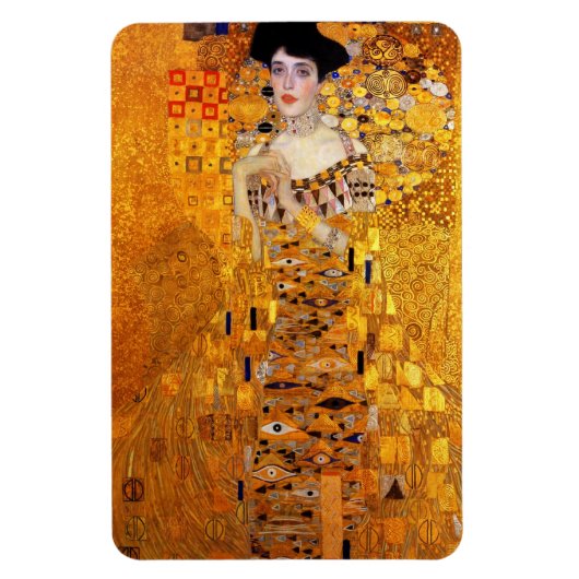 Adele Bloch-Bauer's portret van Gustav Klimt Magneet (Verticaal)
