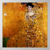 Adele Bloch-Bauer's portret van Gustav Klimt Poster (Voorkant)