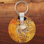Adele Bloch-Bauer's portret van Gustav Klimt Sleutelhanger (Voorkant)