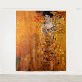 Adele Bloch-Bauer's portret van Gustav Klimt Wandkleed (Voorkant)