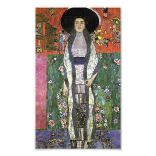 Adele Bloch door Gustav Klimt art nouveau art Foto Afdruk