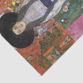 Adele Bloch door Gustav Klimt art nouveau art Tissuepapier (Detail)