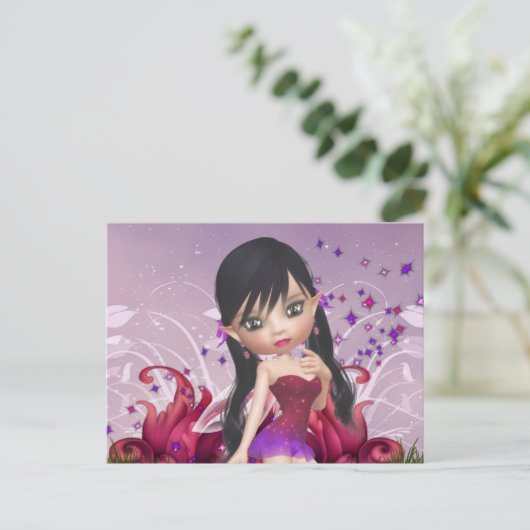 Adele Fairy Briefkaart (Staand voorkant)