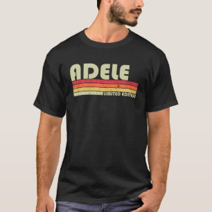 ADELE Gift Name Persoonlijke Retro  80-90 T-shirt