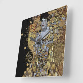 Adele Klimt Acrylwandklok Vierkante Klok (Hoek)