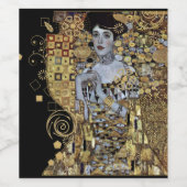 Adele Klimt Label Set Wijn Etiket (Enkel label)