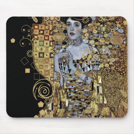 Adele Klimt Mousepad Muismat (Voorkant)