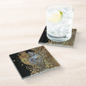 Adele Klimt Onderzetter Glazen Onderzetter (Schuin)
