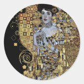 Adele Klimt Sticker (Voorkant)
