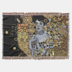 Adele Klimt Throw Blanket Deken