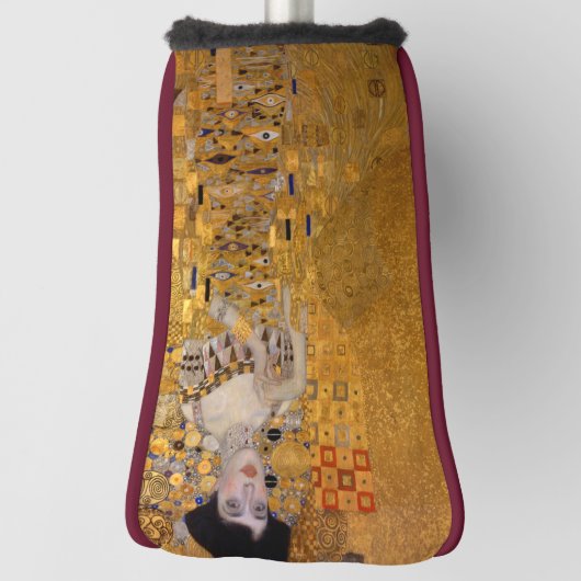Adele, Lady in Gold door Gustav Klimt, Golfing Lad Golfheadcover (Draai 90)
