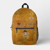 Adele, Lady in Gold van Gustav Klimt,  Bedrukte Rugzak (Voorkant)