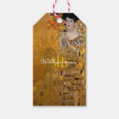 Adele, Lady in Gold van Gustav Klimt, Monogrammed Cadeaulabel (Voorkant)