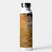 Adele, Lady in Gold van Gustav Klimt,  water Waterfles (Links)
