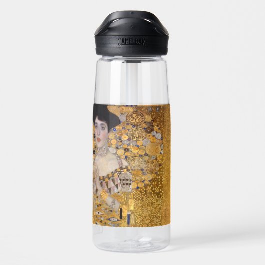 Adele, Lady in Gold van Gustav Klimt,  Waterfles (Achterkant)