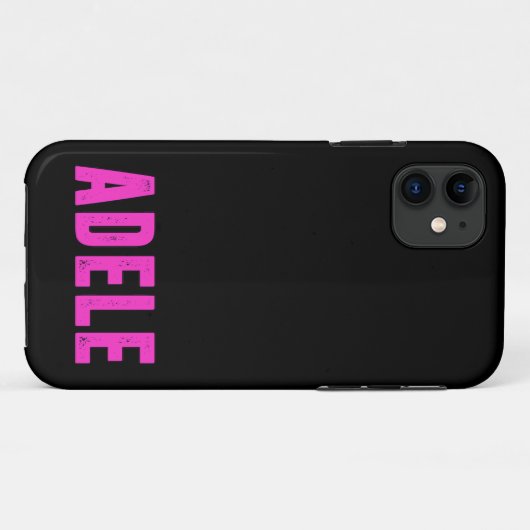 Adele-naam, voor Adele Case-Mate iPhone Case (Achterkant (horizontaal))