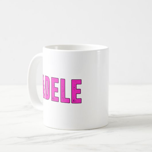 Adele-naam, voor Adele Koffiemok (Voorkant links)