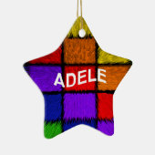 ADELE ( naam vrouw ) Keramisch Ornament (Rechts)